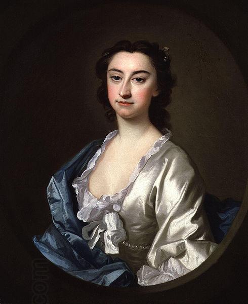 Thomas Hudson Portrait of Susannah Maria Cibber oil painting picture